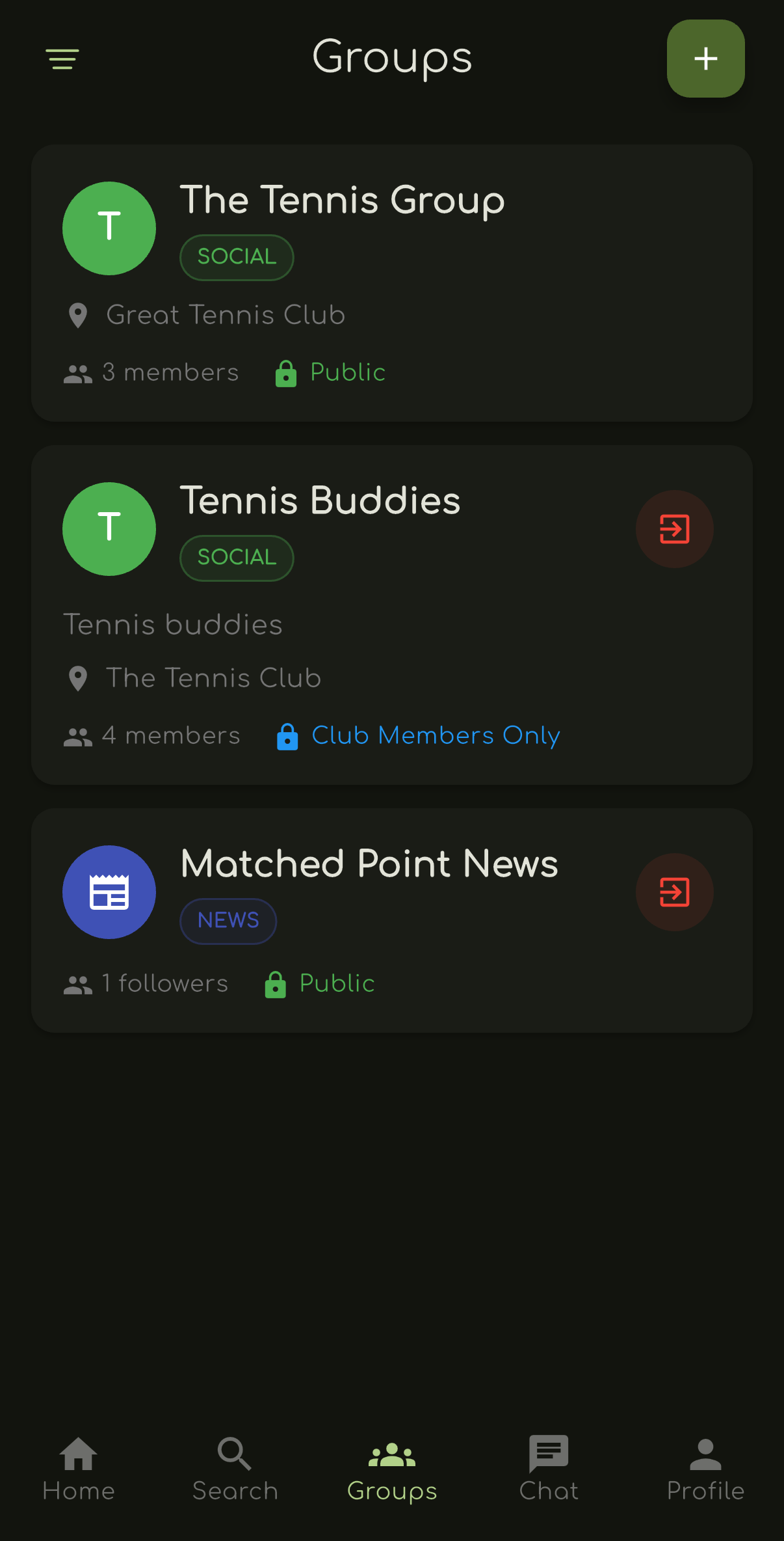Groups Management